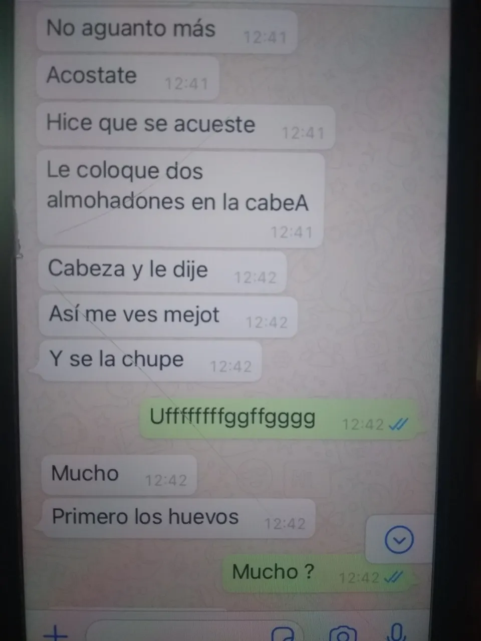 Mensajes Whatsapp cuckold