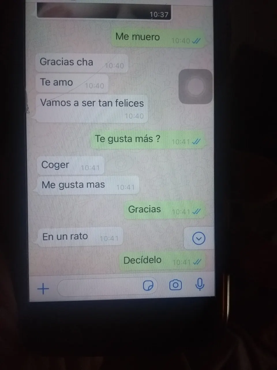 Mensajes Whatsapp cuckold