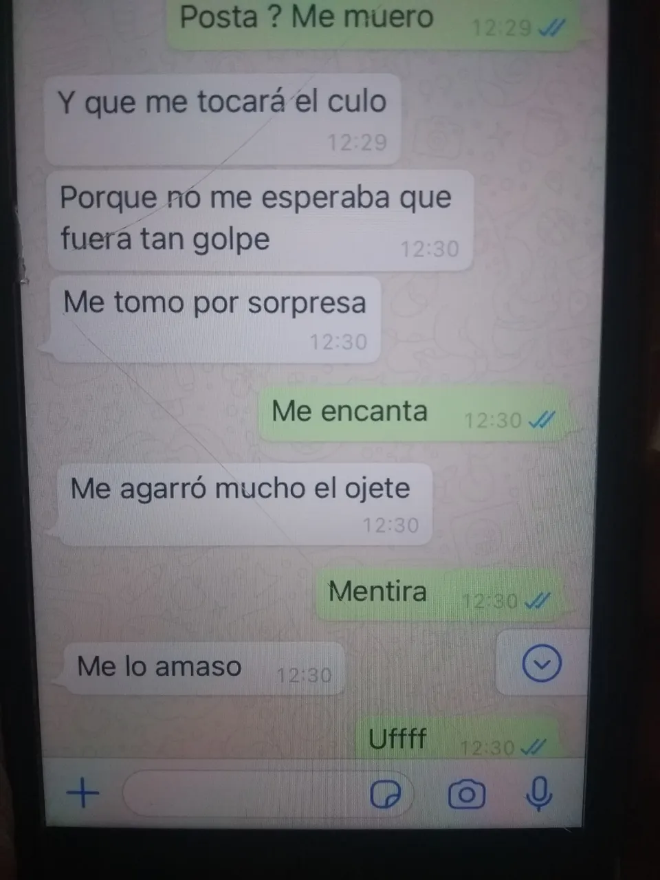 Mensajes Whatsapp cuckold