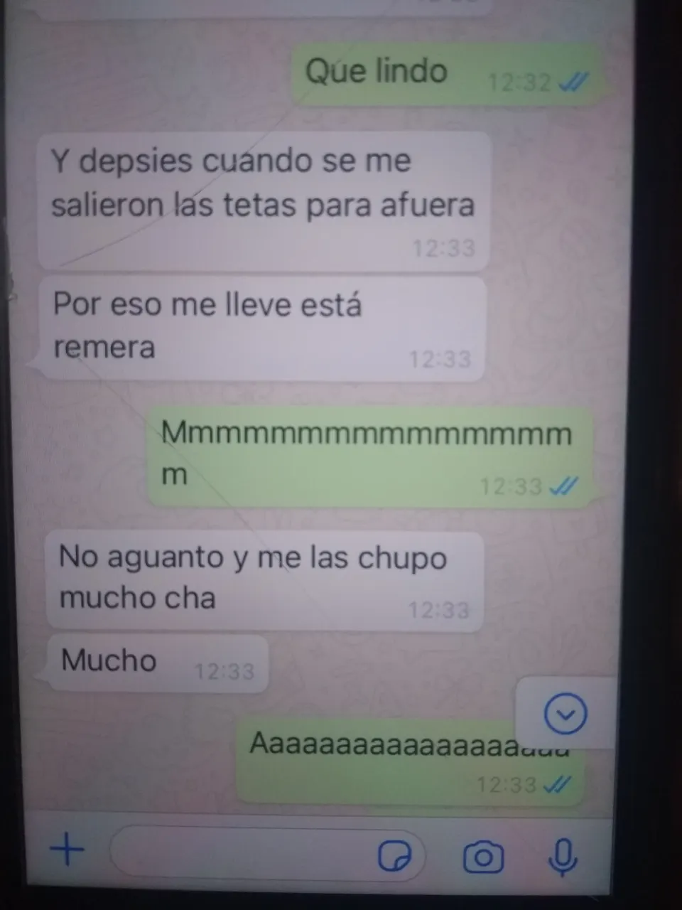 Mensajes Whatsapp cuckold