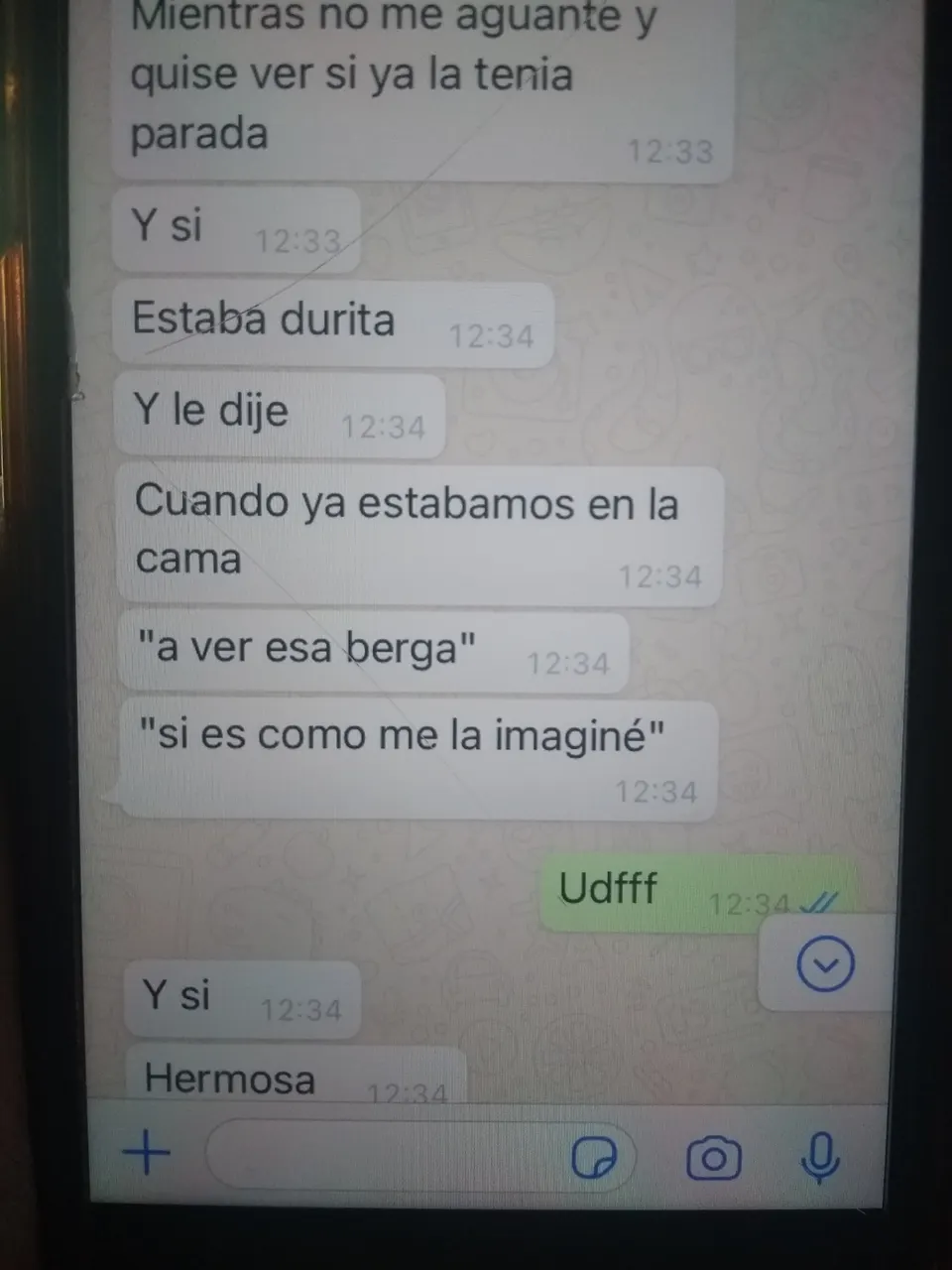 Mensajes Whatsapp cuckold