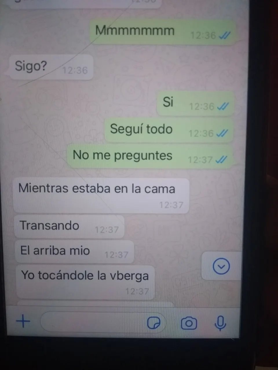 Mensajes Whatsapp cuckold