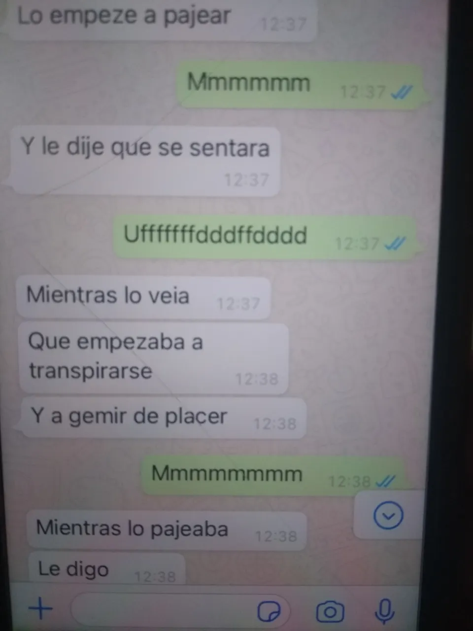 Mensajes Whatsapp cuckold