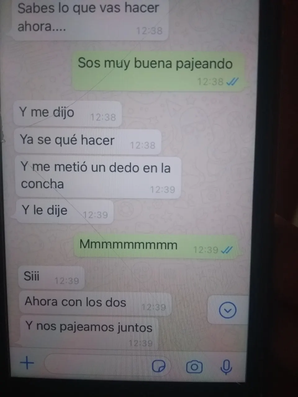 Mensajes Whatsapp cuckold