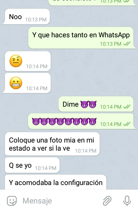 Mi esposa está caliente con un amigo ( Chat Capturas)