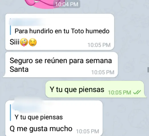 Mi esposa está caliente con un amigo ( Chat Capturas)