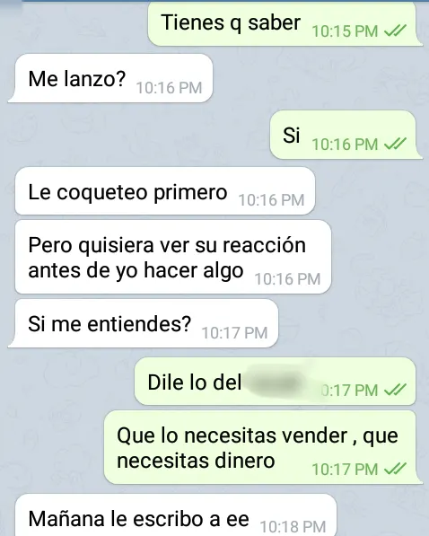 Mi esposa está caliente con un amigo ( Chat Capturas)