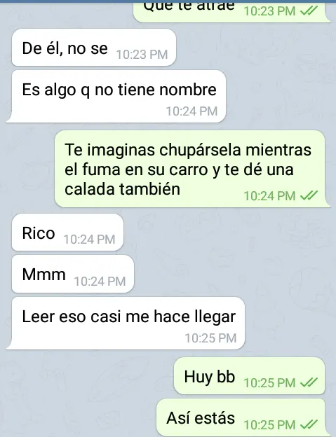 Mi esposa está caliente con un amigo ( Chat Capturas)