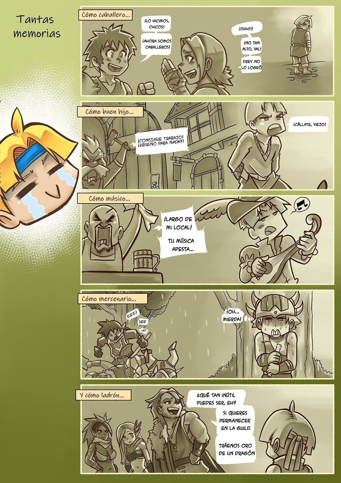 el ladron y la dragona