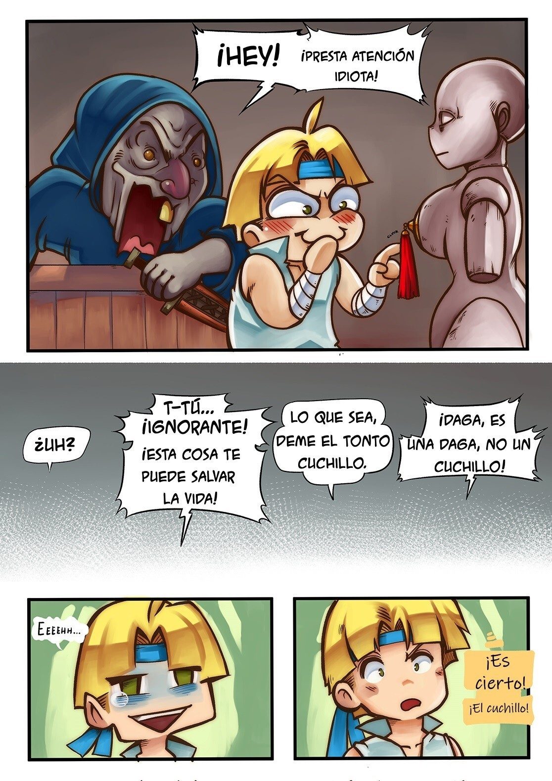 el ladron y la dragona