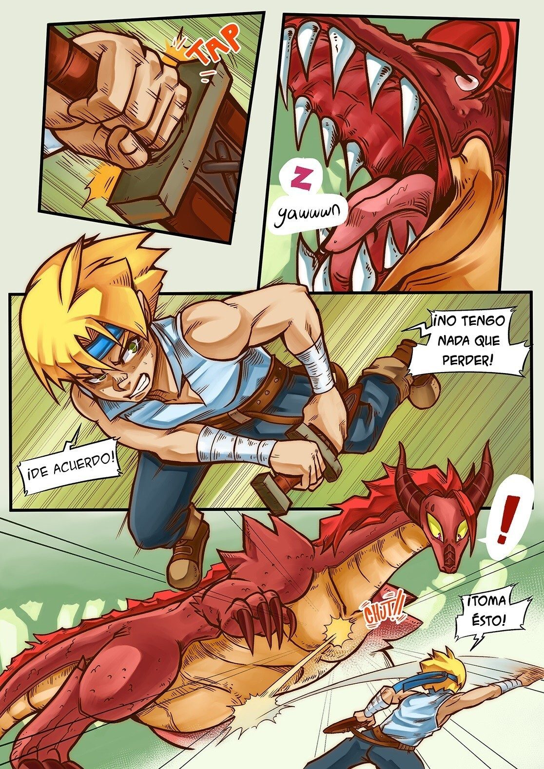 el ladron y la dragona