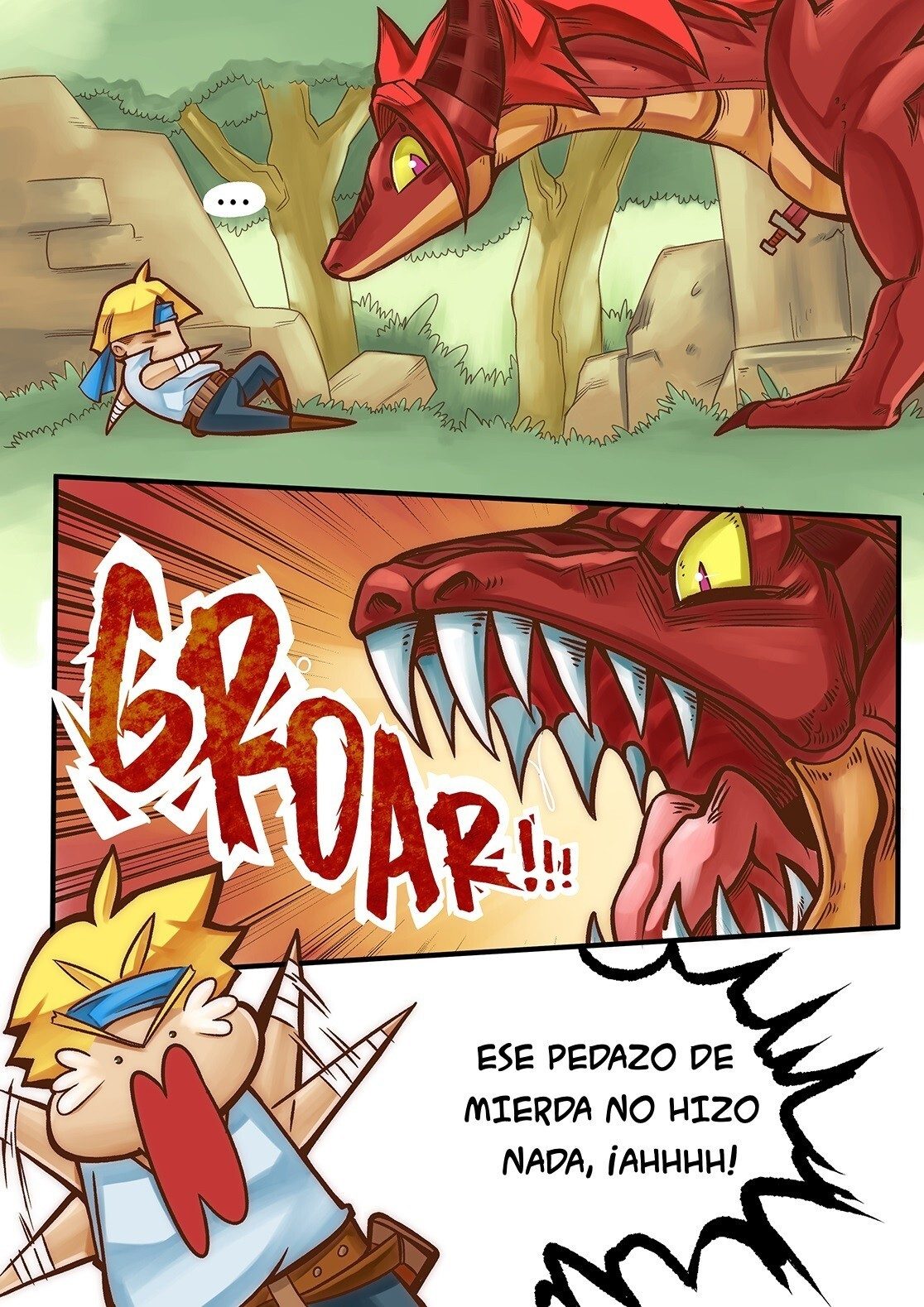 el ladron y la dragona