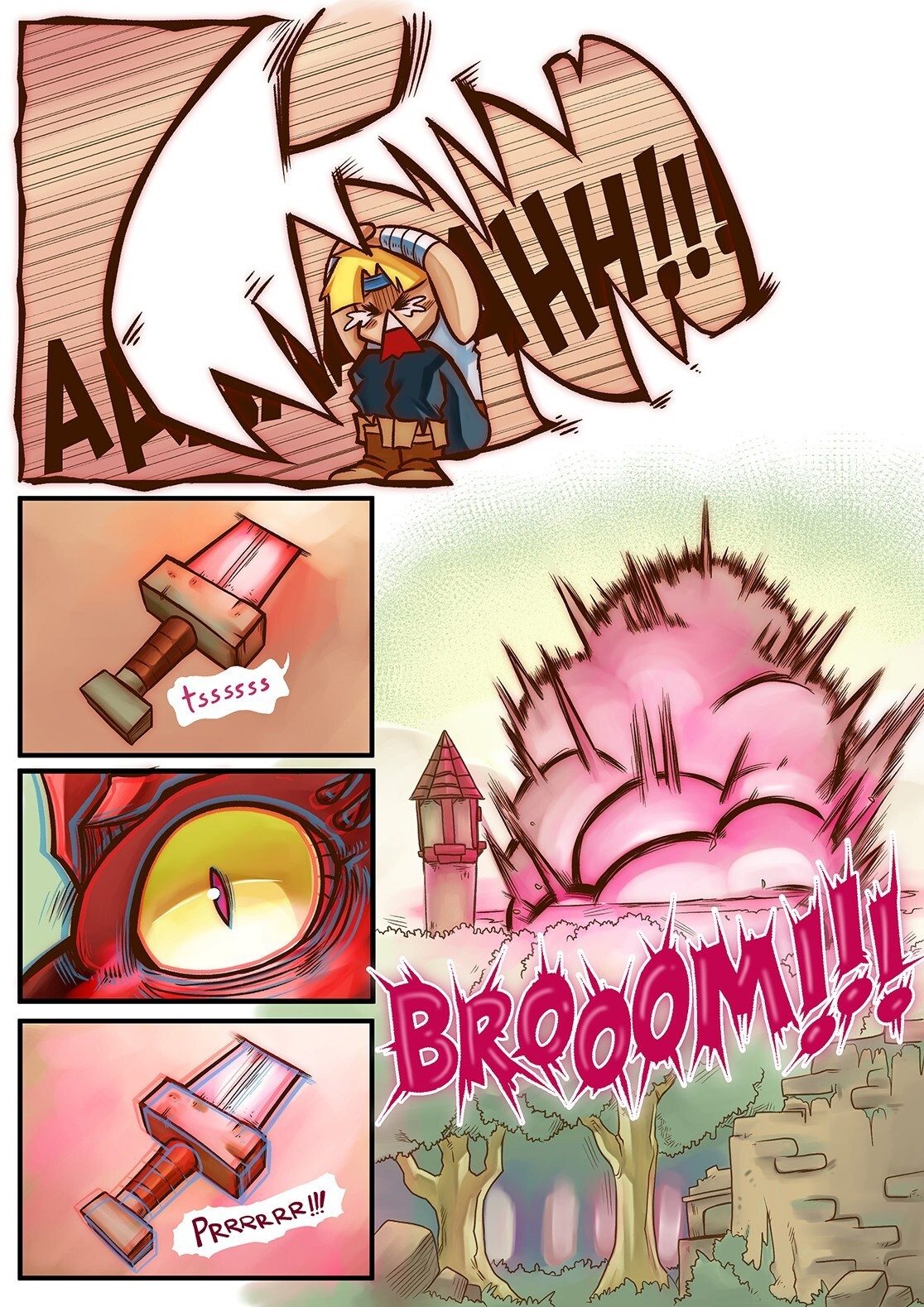 el ladron y la dragona
