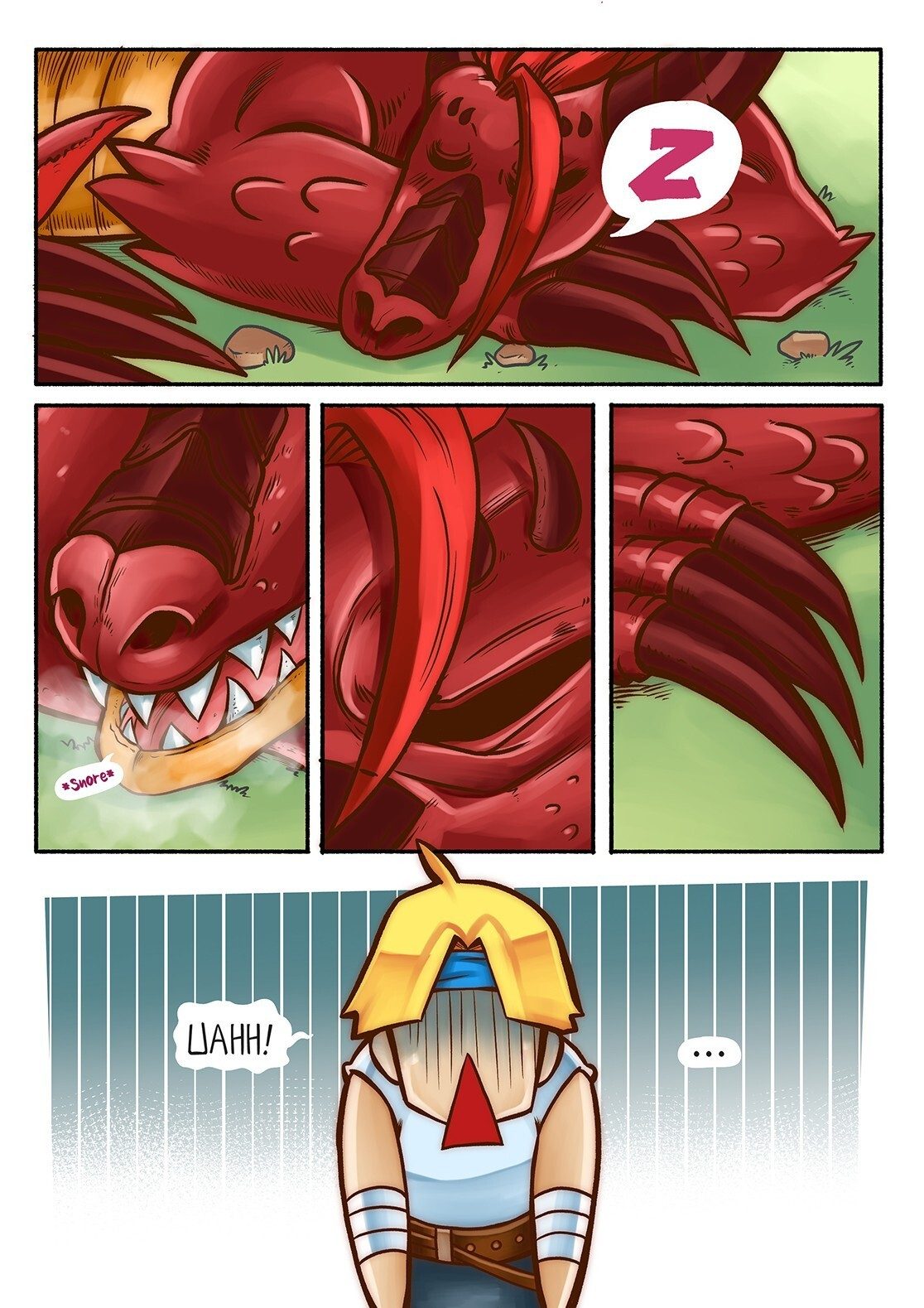 el ladron y la dragona