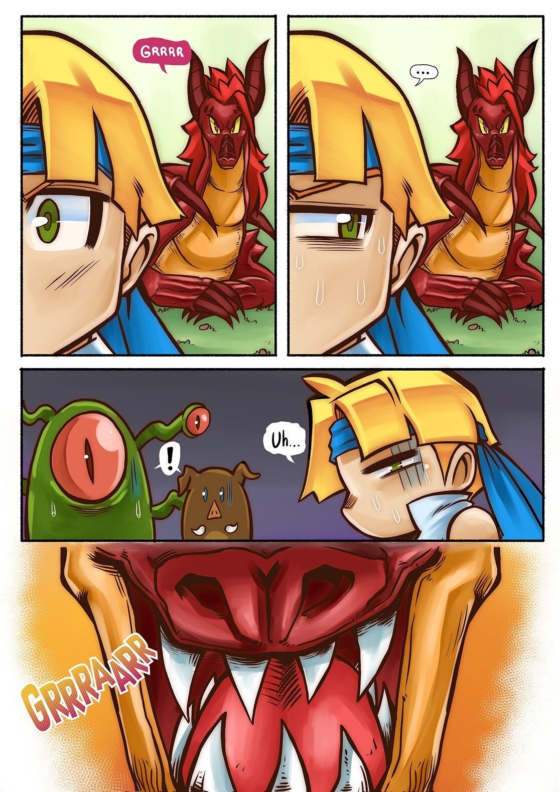 el ladron y la dragona