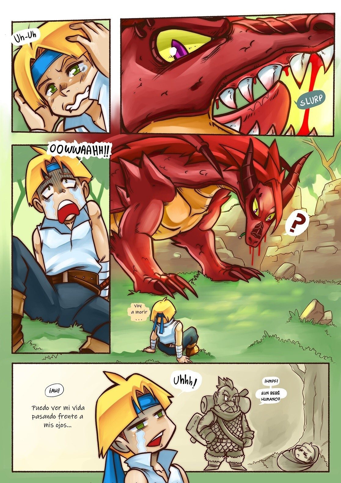 el ladron y la dragona