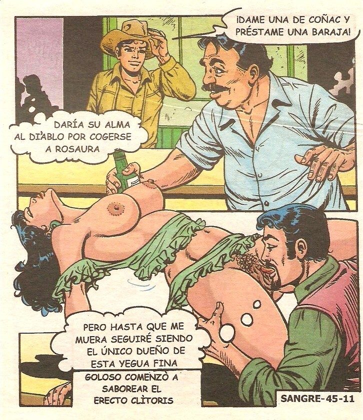 Sangre caliente - La hembra del tahur....