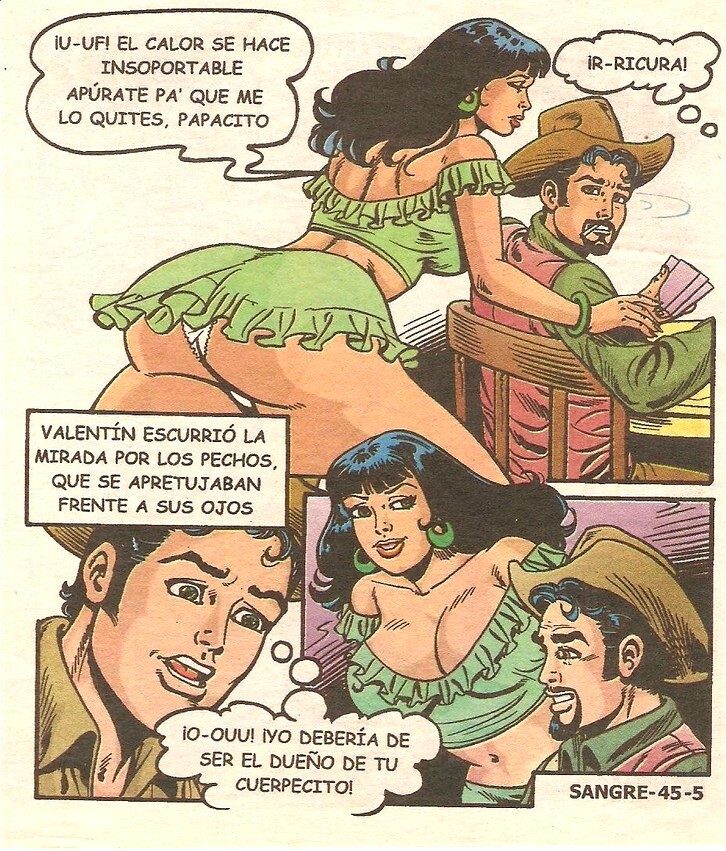 Sangre caliente - La hembra del tahur....