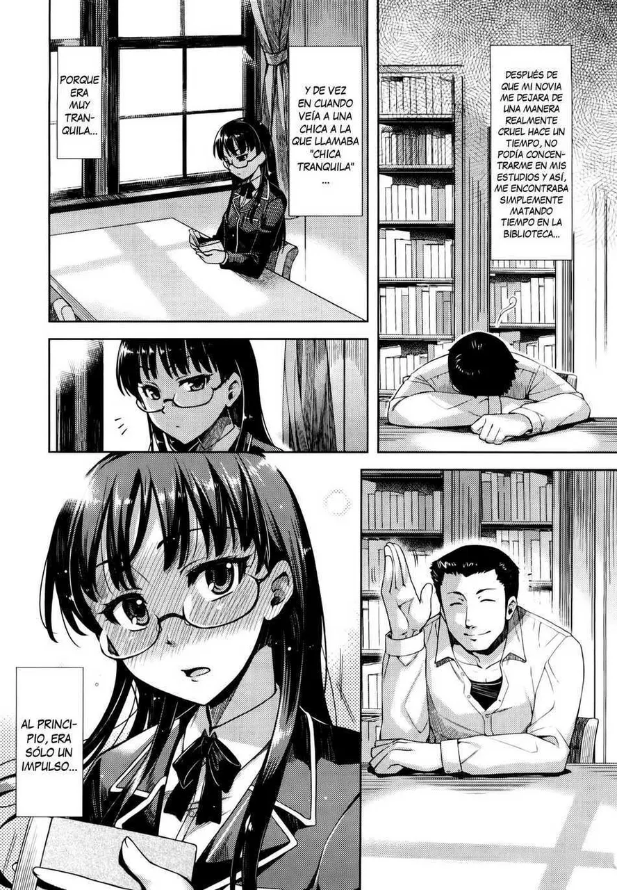 La Chica Tranquila de la Biblioteca