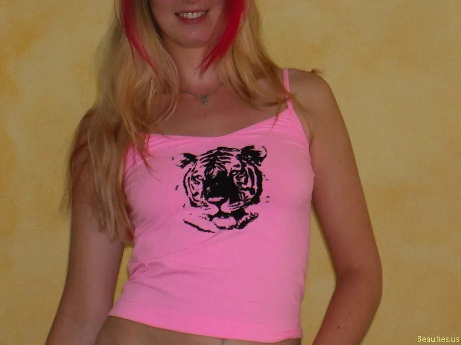 Una rubia puro deleite