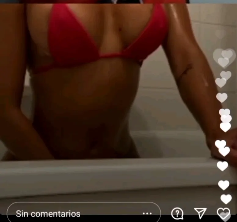 Morocha provocando en Instagram