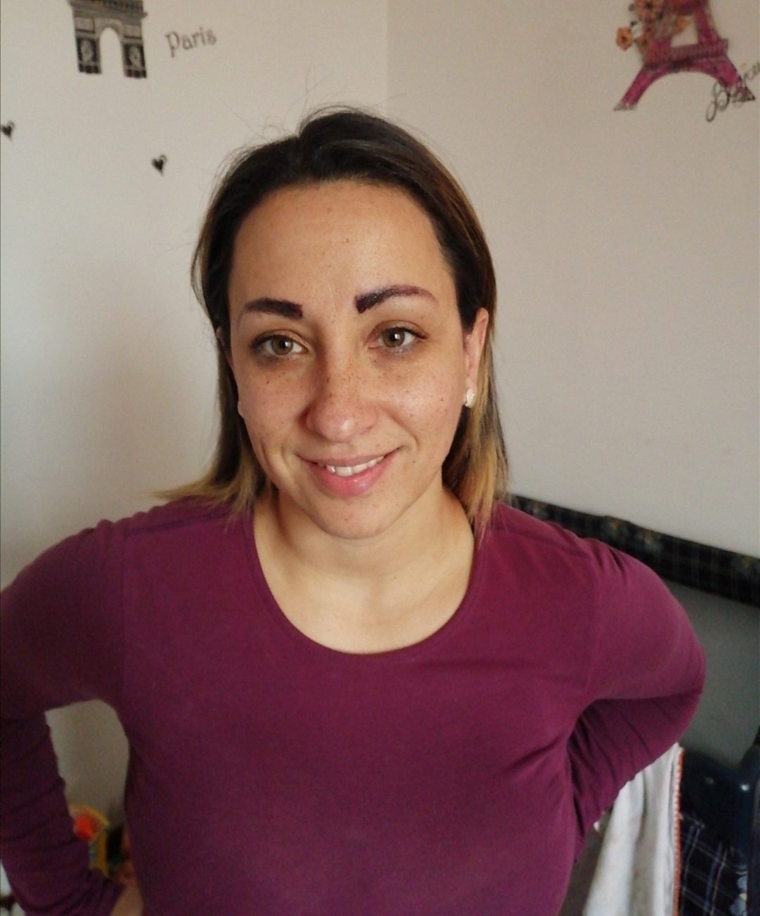 Puta venezolana en Ecuador, engañando a su marido, mamona.