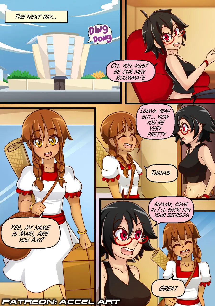 [Hentai] AccelArt - Axi Stories - The Student Exchange