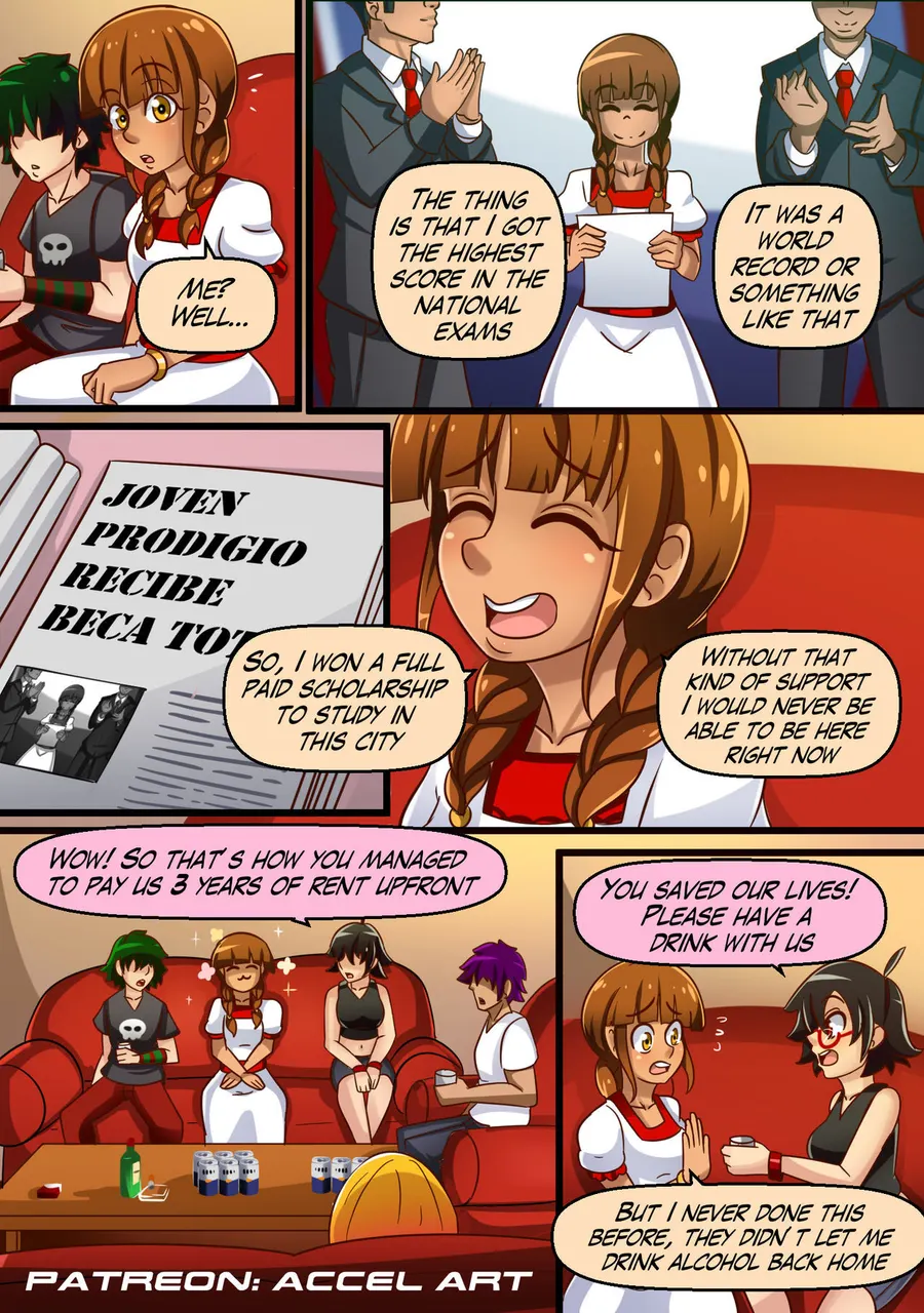 [Hentai] AccelArt - Axi Stories - The Student Exchange
