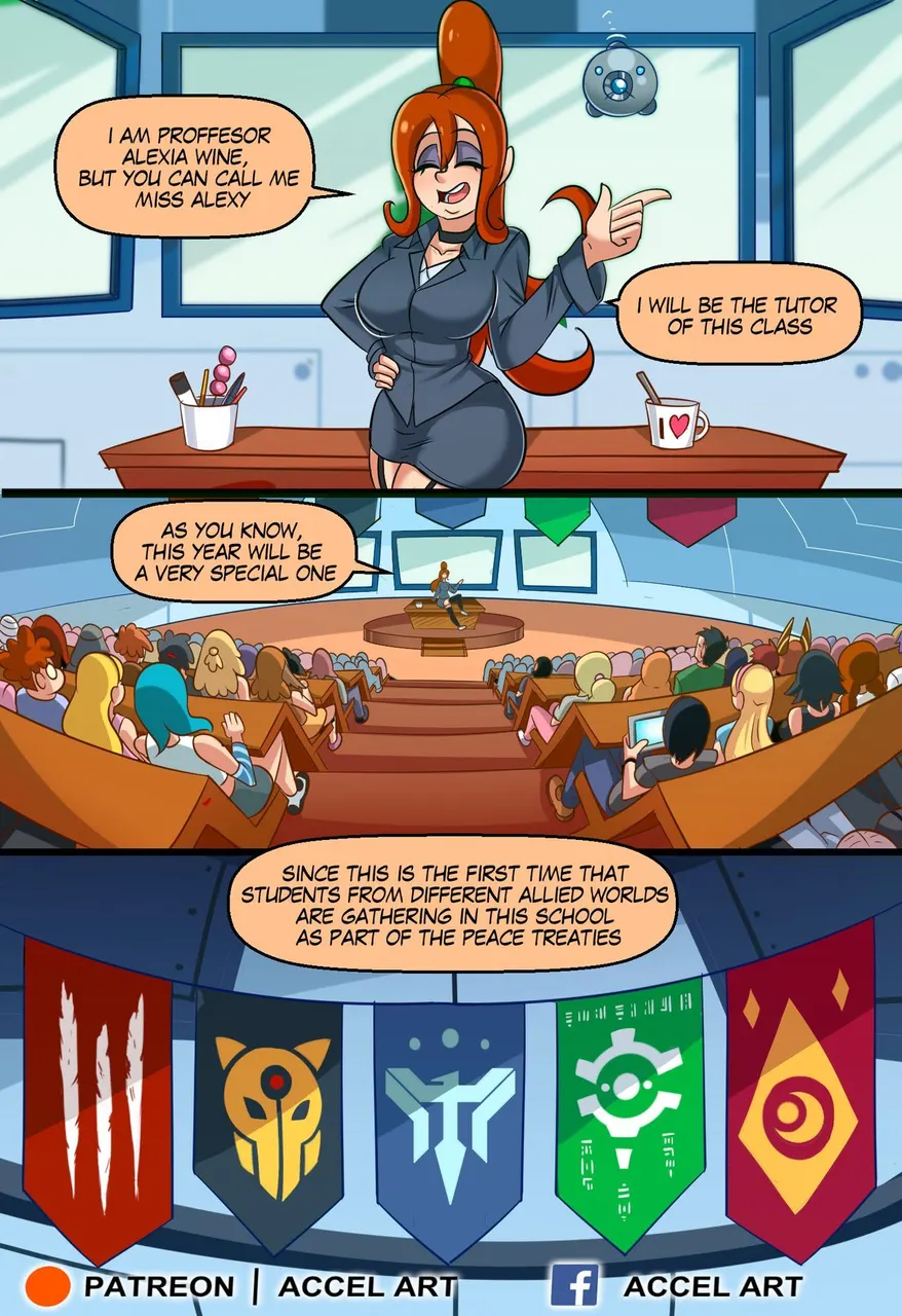 [Hentai] AccelArt - Axi Stories #2 - Back To School