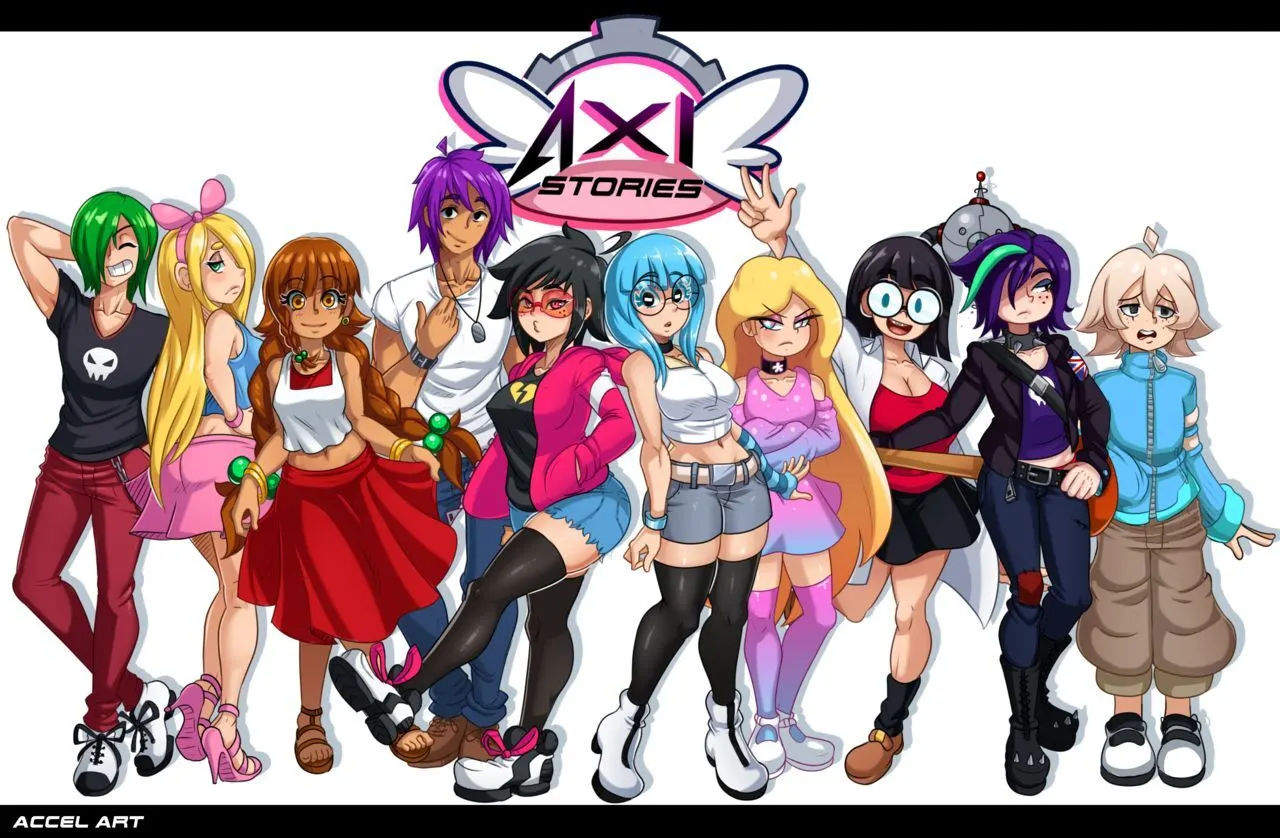 [Hentai] AccelArt - Axi Stories #3 - The Sexstream