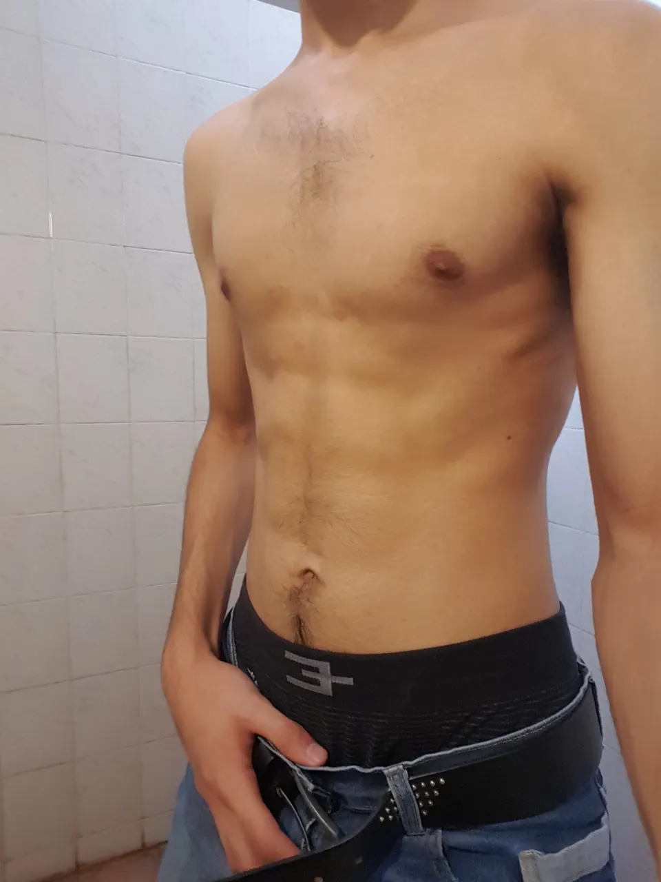 Un baño rápido