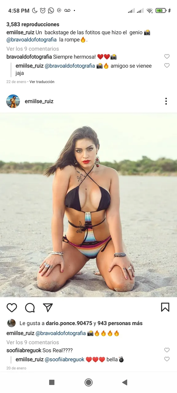 Santiagueña Emilse Ruiz alguien tiene algo