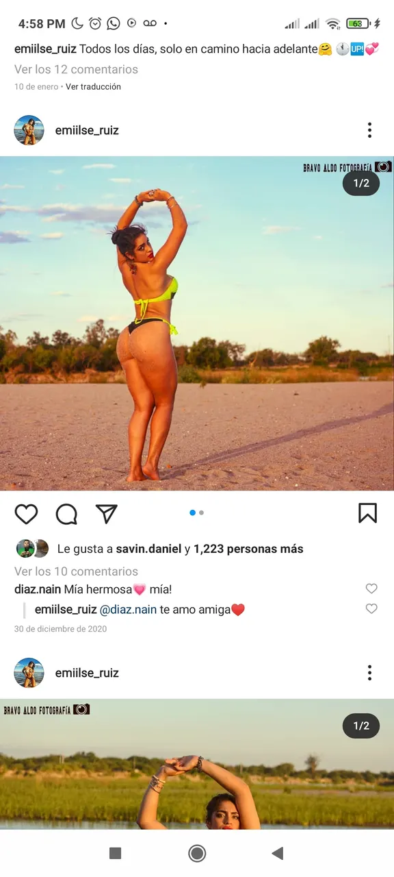 Santiagueña Emilse Ruiz alguien tiene algo