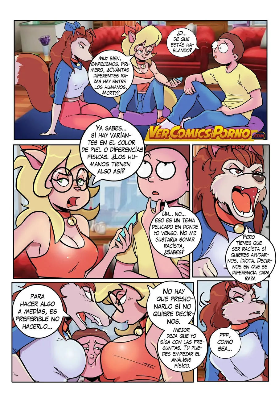 Rick &amp; Morty - Viaje de Placer 3 (Comic sin censura)