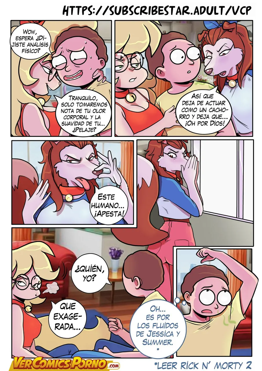 Rick &amp; Morty - Viaje de Placer 3 (Comic sin censura)