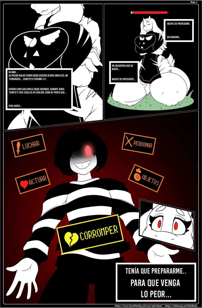Undertale The Corruption Route español