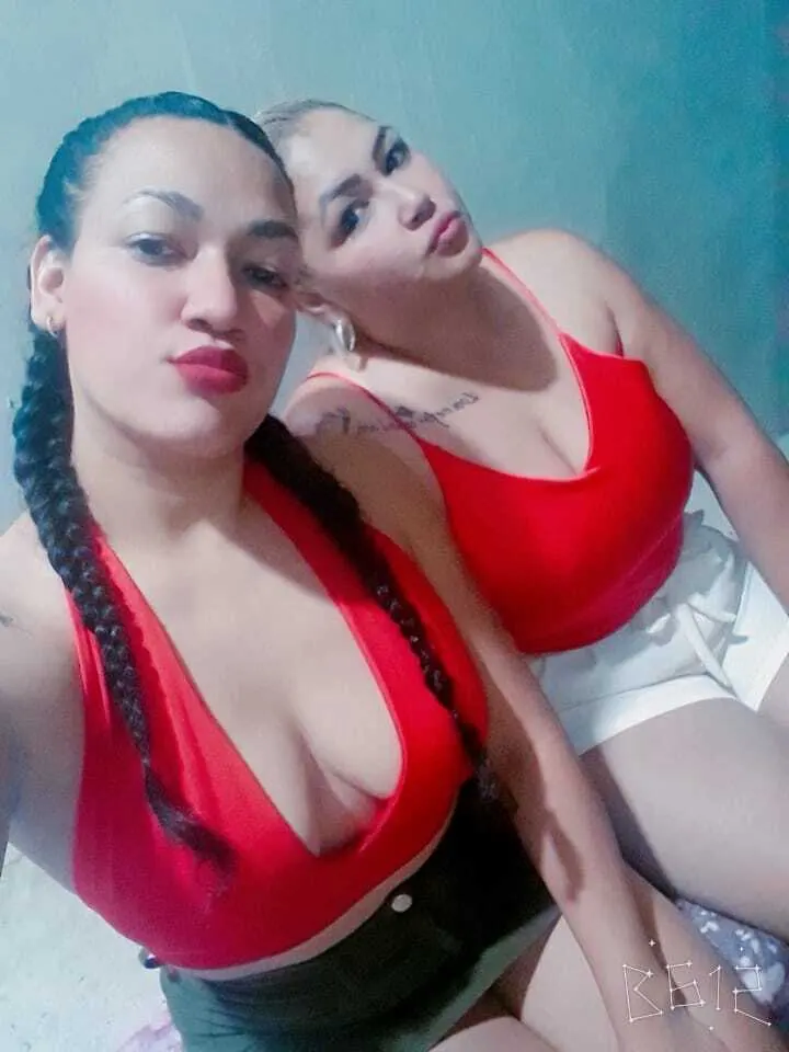 mi cuña y yo , dos yeguas calientes