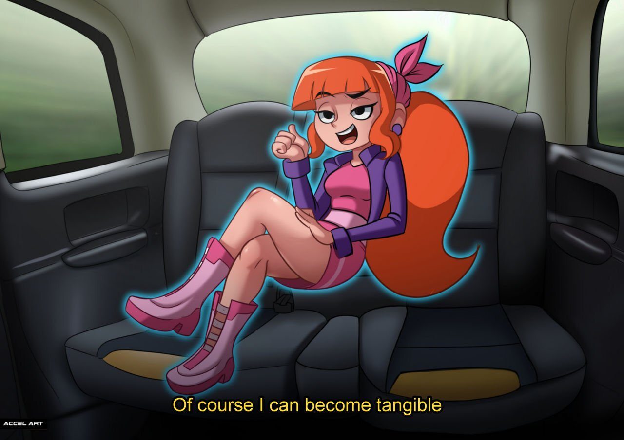 Teodora en el waifu taxi