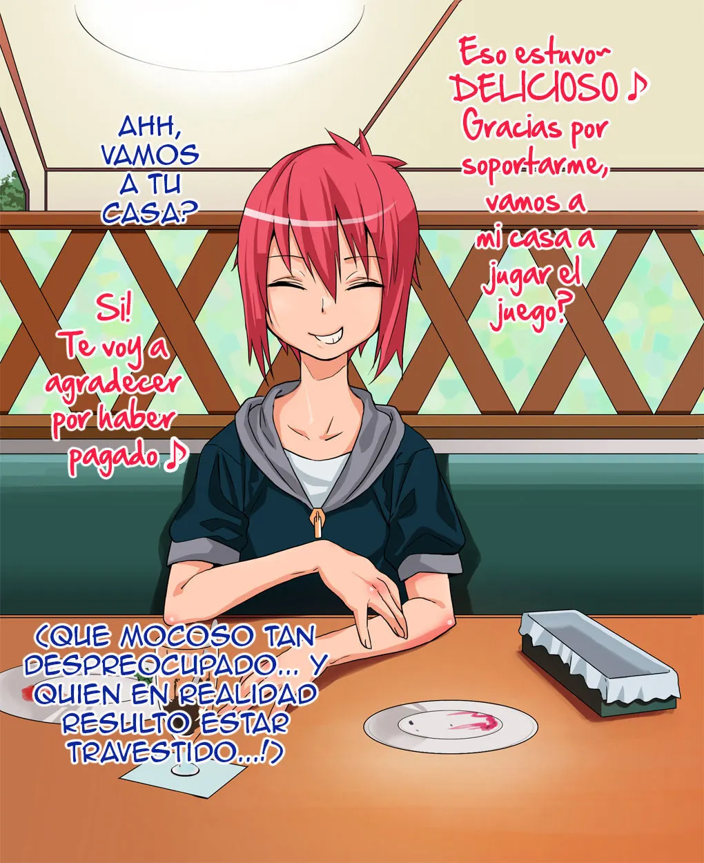 Pagando la deuda de un juego (Trap)