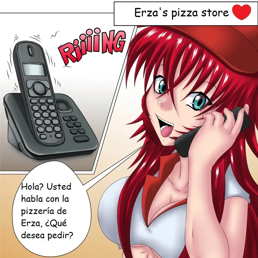 Erza Scarlet comic porno español