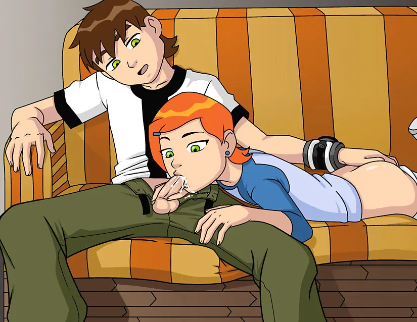 Gwen y su primo Ben 10