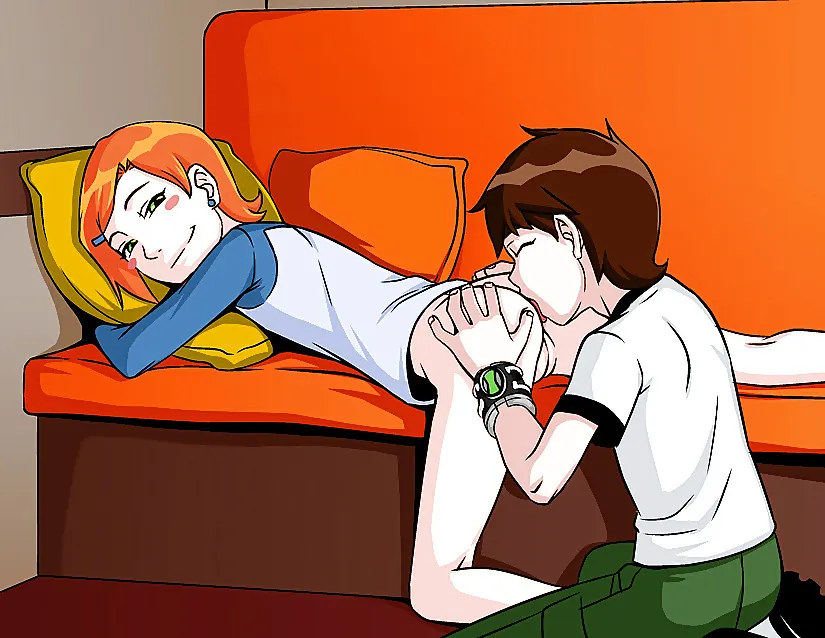 Gwen y su primo Ben 10