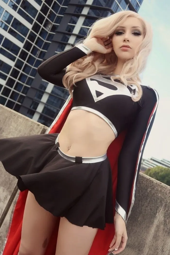 El traje solar de supergirl