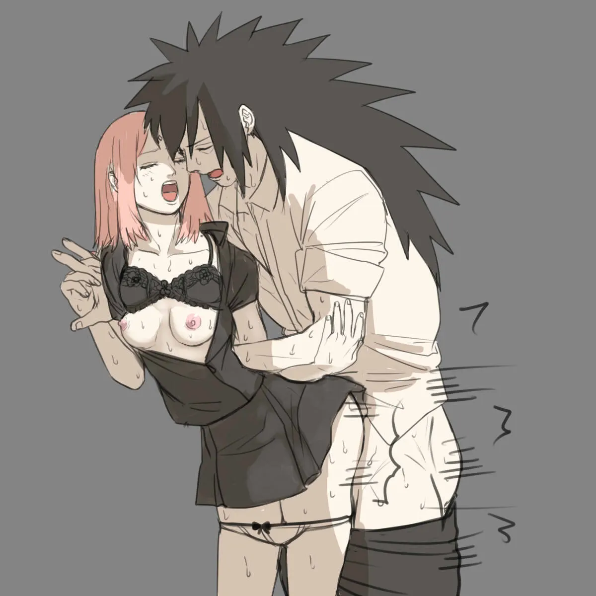 Sakura &amp; Akatsuki, hentai #145