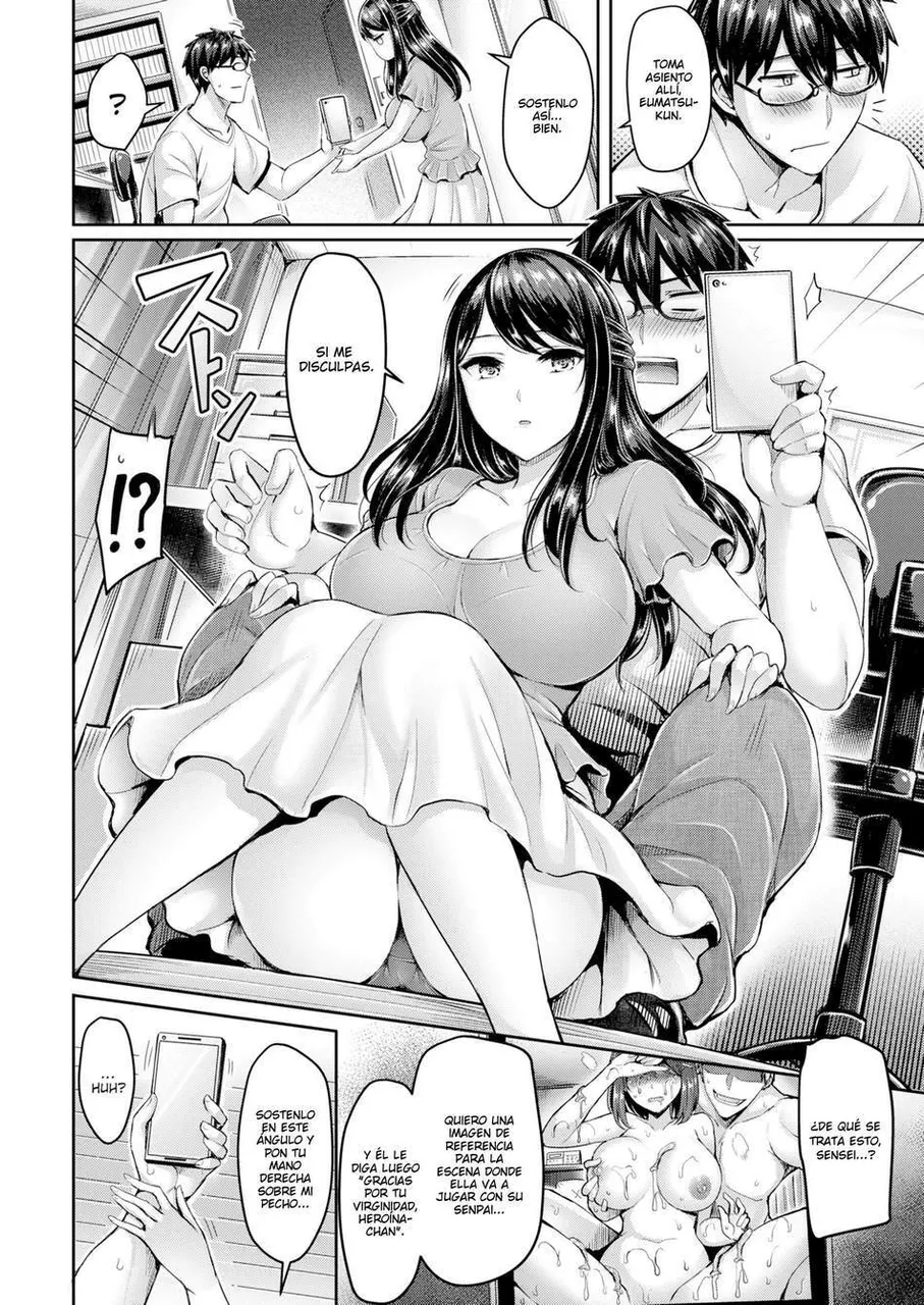 ¿¡Qué estás haciendo, sensei !?