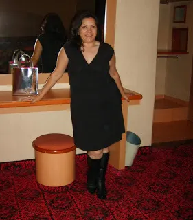 Una milf, calentita