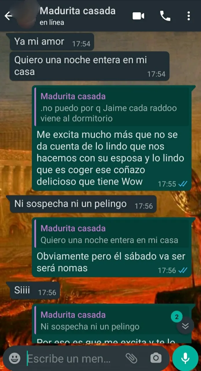 Cuando ella quiere mi pene hay que darle gusto satisfacción