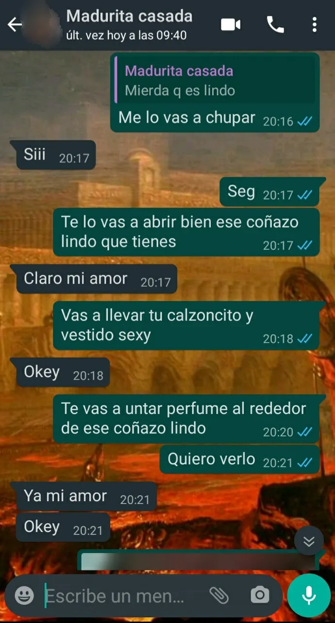 Cuando ella quiere mi pene hay que darle gusto satisfacción
