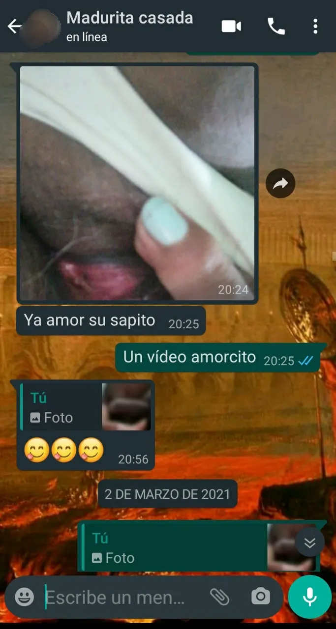 Cuando ella quiere mi pene hay que darle gusto satisfacción